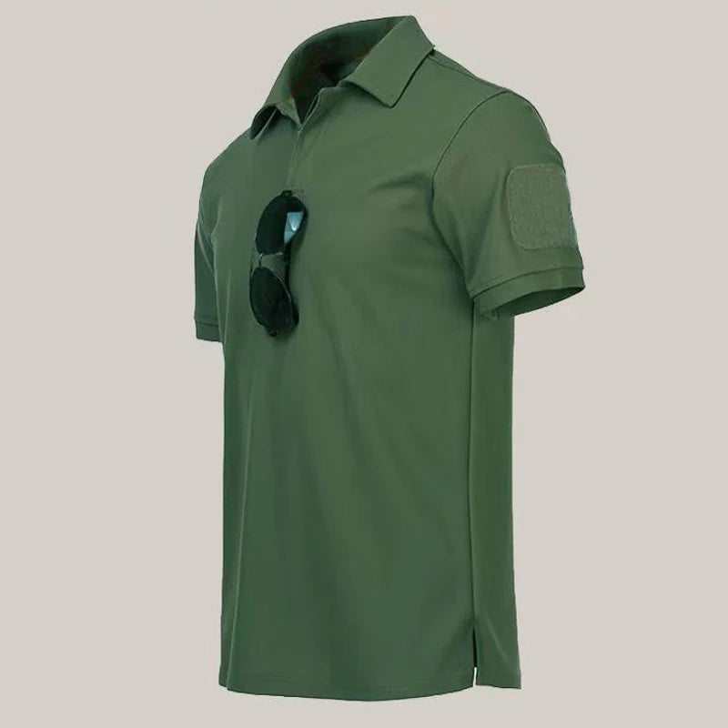 Men's Summer Quick Dry T-shirt Camping Hiking Trekking Fishing Breathable Pullover Climbing Tees Casual Cargo Trainning Shirts