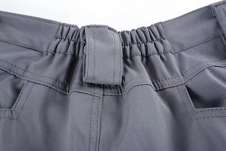 Men's Summer Thin Breathable Tactical Combat Camping Hiking Trekking Climbing Pants Quick Dry Outdoor Cycling Trousers UV Proof